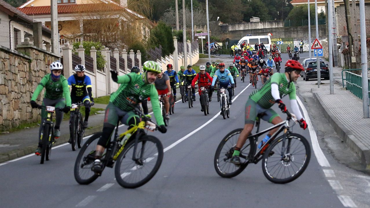 Ruta BTT de Nadal en Ribeira