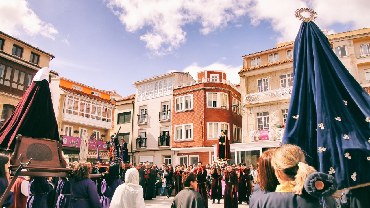 Viernes Santo en la comarca del Barbanza 2019