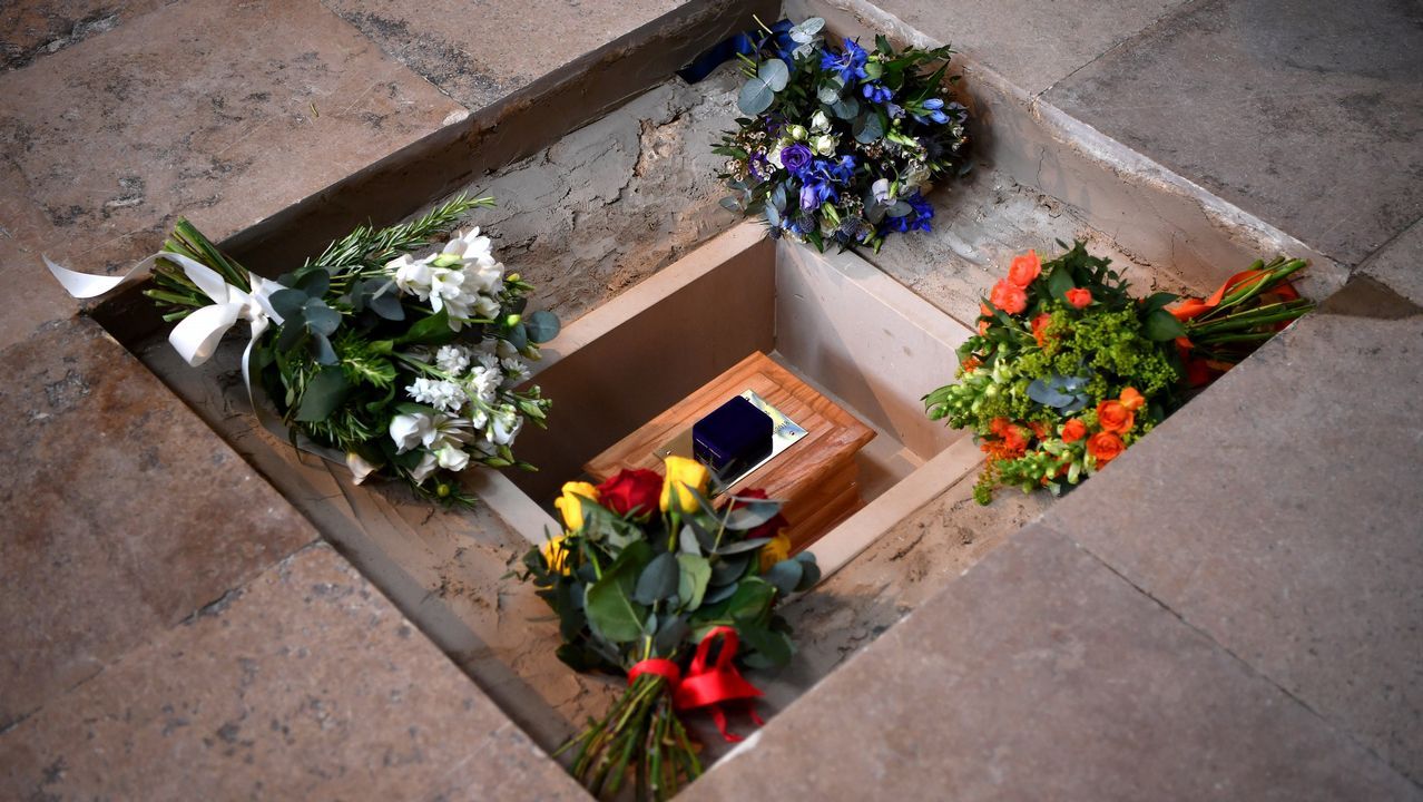 Funeral de Stephen Hawking en Londres.
