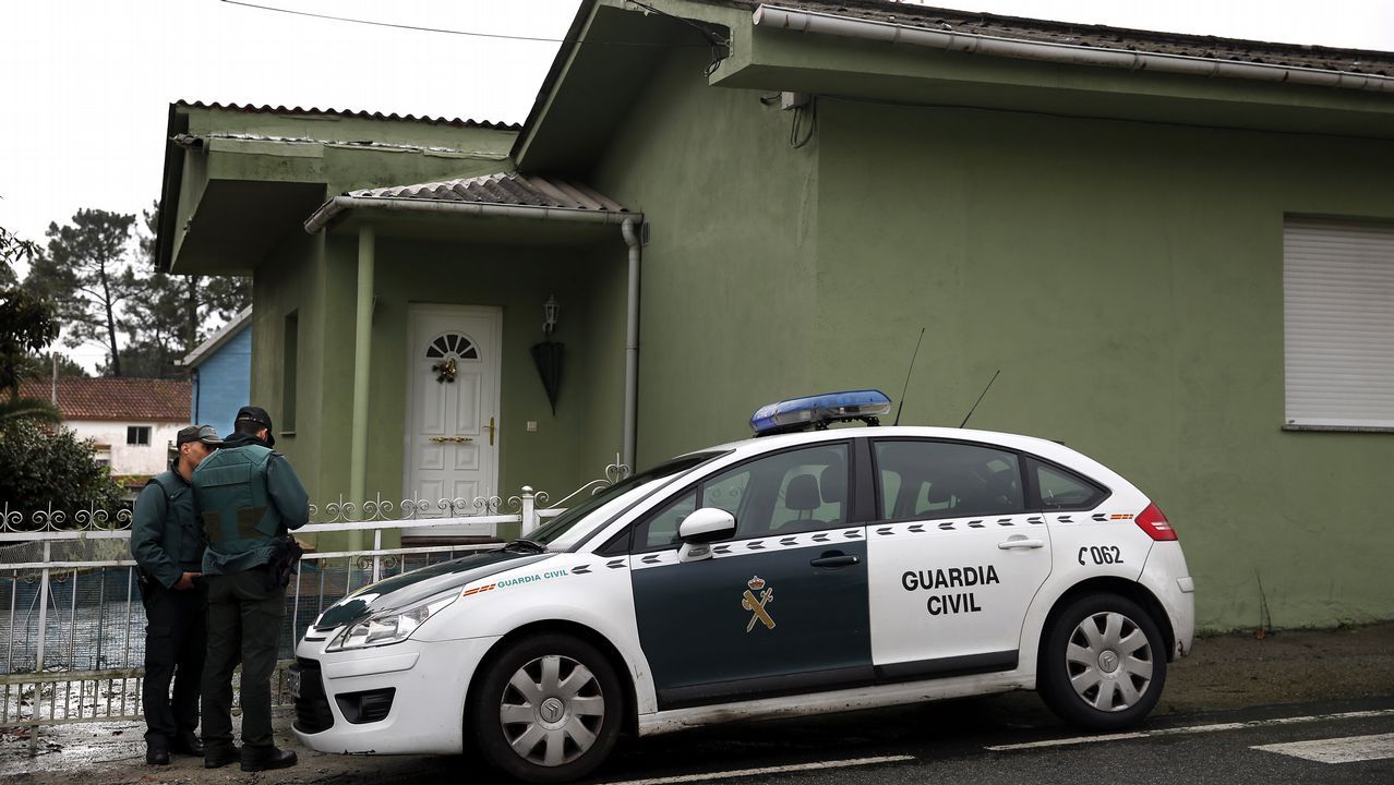 Registro en la casa de Taragoña del detenido por la desaparición de Diana Quer