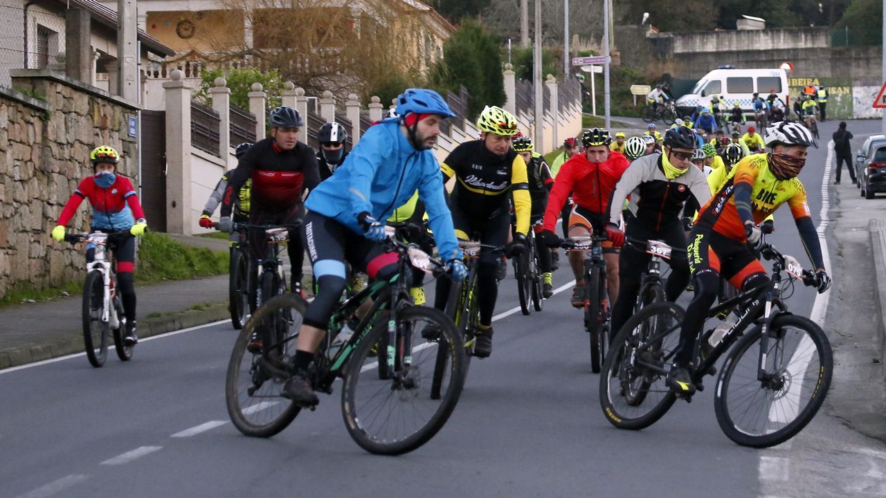 Ruta BTT de Nadal en Ribeira