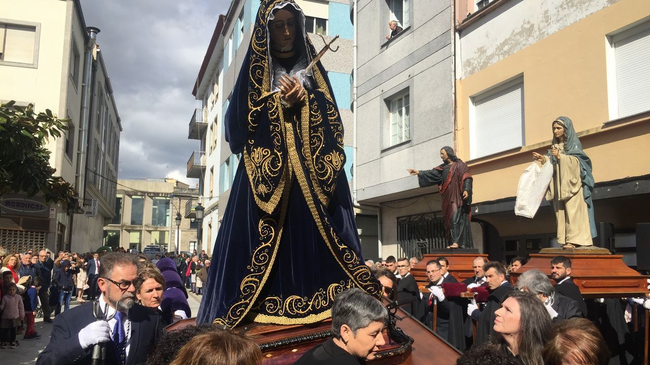 Viernes Santo en la comarca del Barbanza 2019