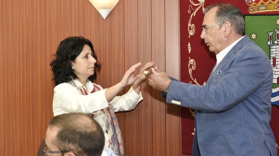 Cee. Alcaldesa, Margarita Lamela (PSOE)
