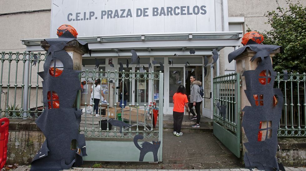 Celebración de samaín en el CEIP Praza de Barcelos. Halloween