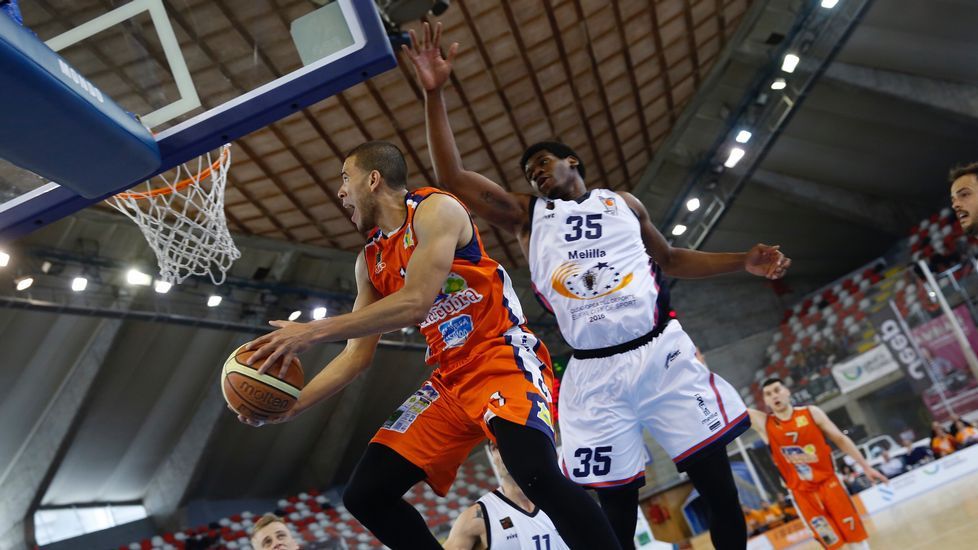 Basquet Coruña- Melilla. Cuarto partido de los play off por el ascenso a la ACB