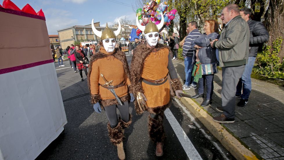 Desfile del Momo de vilanova de Arousa