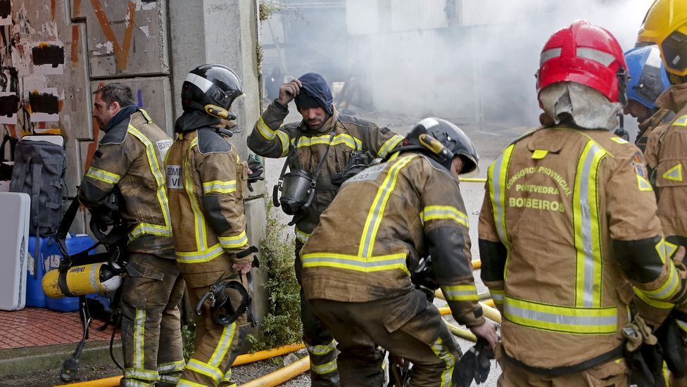 Incendio en los astilleros de Placeres