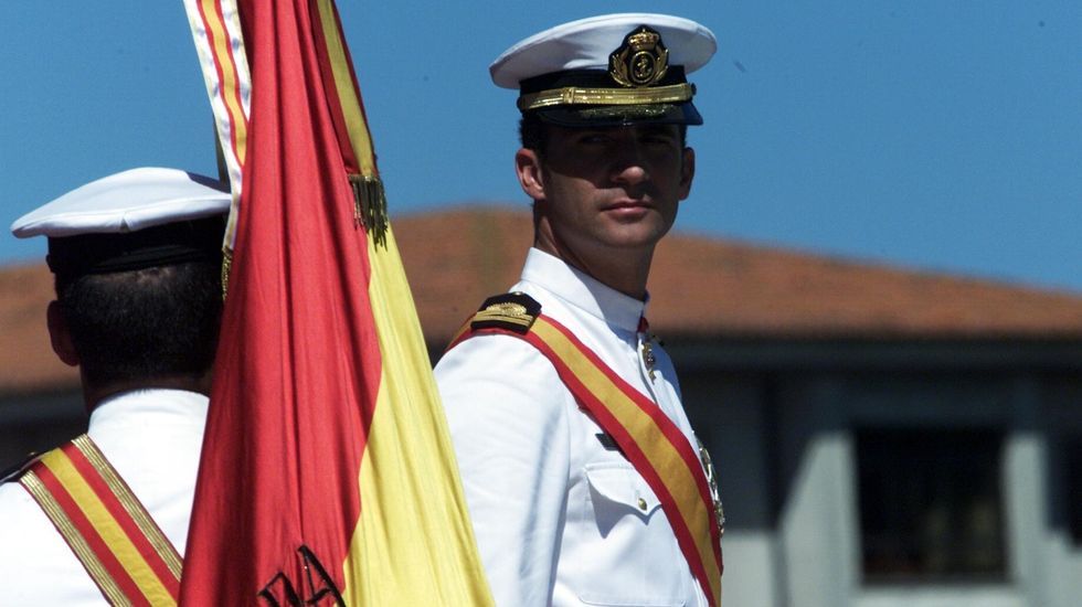 Felipe VI en Marín