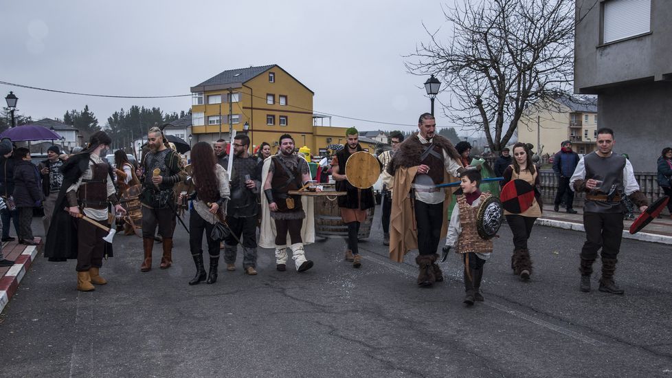 Desfile de carnaval en A Pobra do Brollón