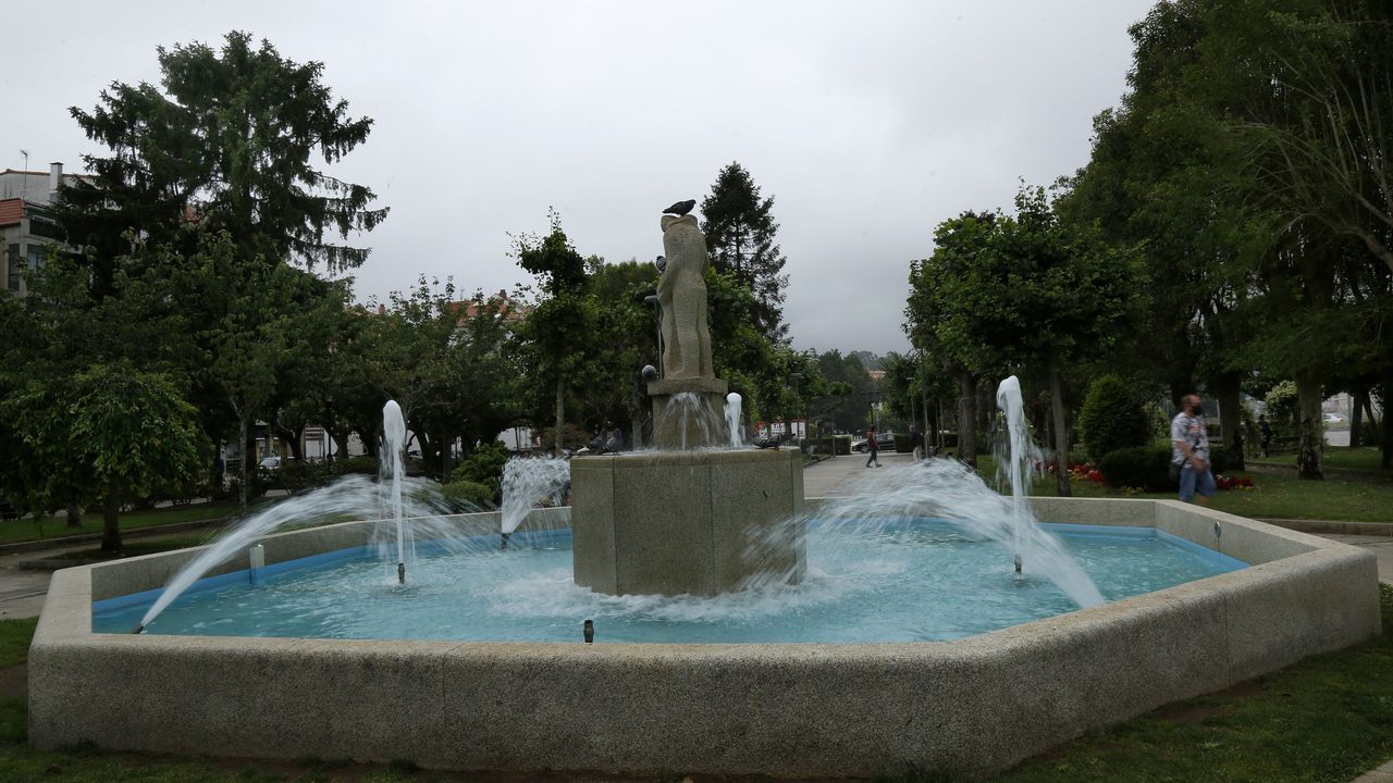 Fuente de los jardines Valle-Inclán