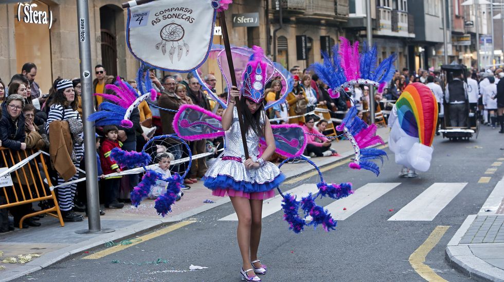 Desfile de Carnaval en Pontevedra