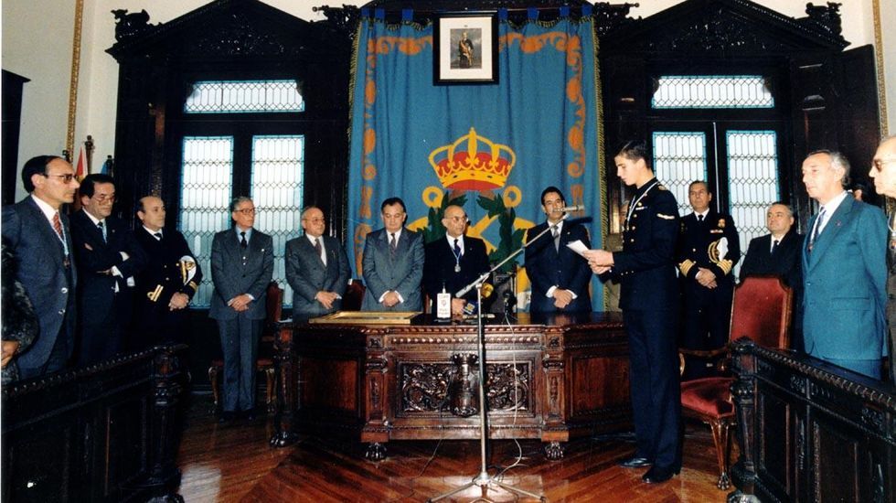 Felipe VI en Marín