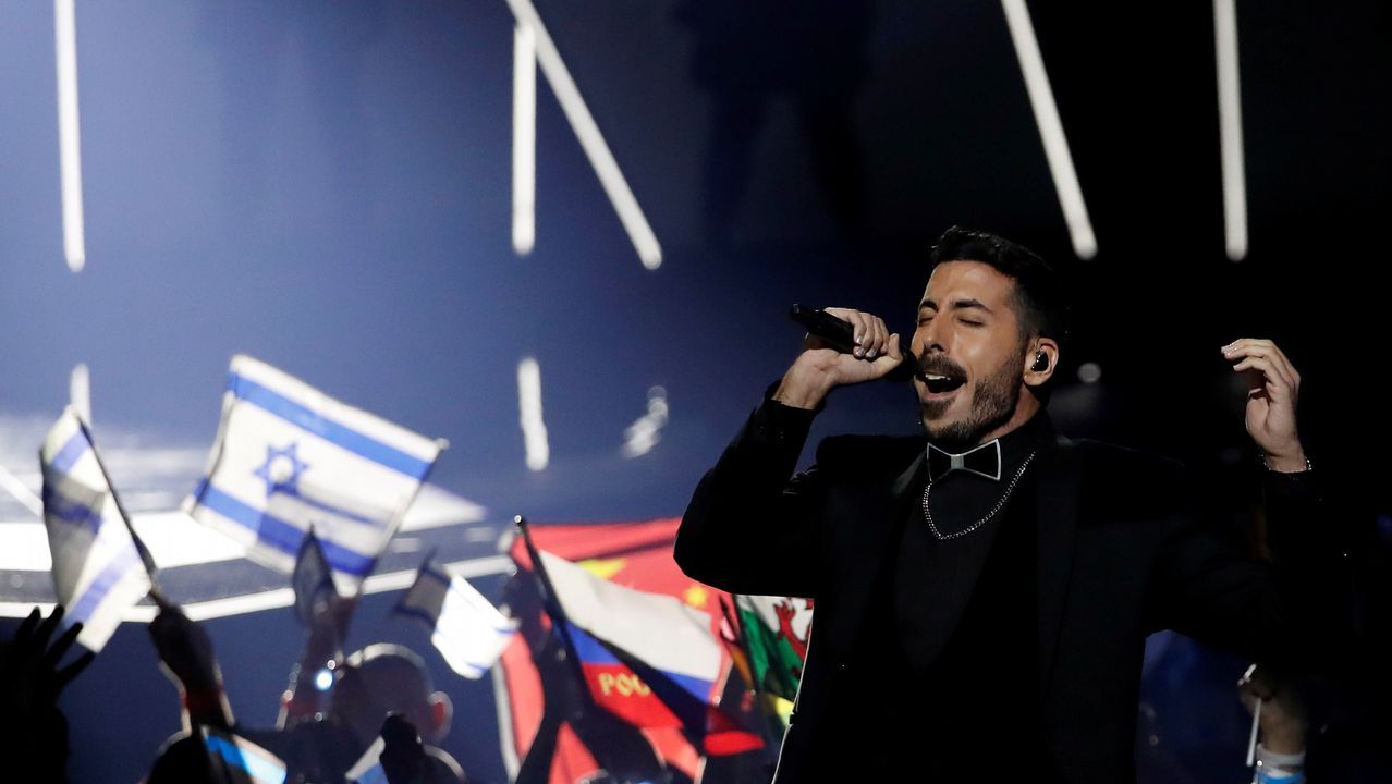 Netta Barzilai, de Israel.Kobi Marimi, representante de Israel en Eurovisión