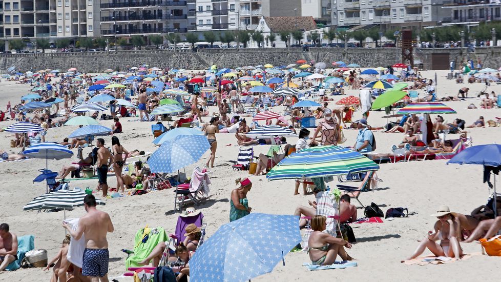 Sanxenxo. Playa de Silgar