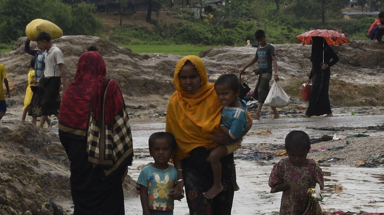 Situación de los rohinyás en los campos de refugiados de Bangladés