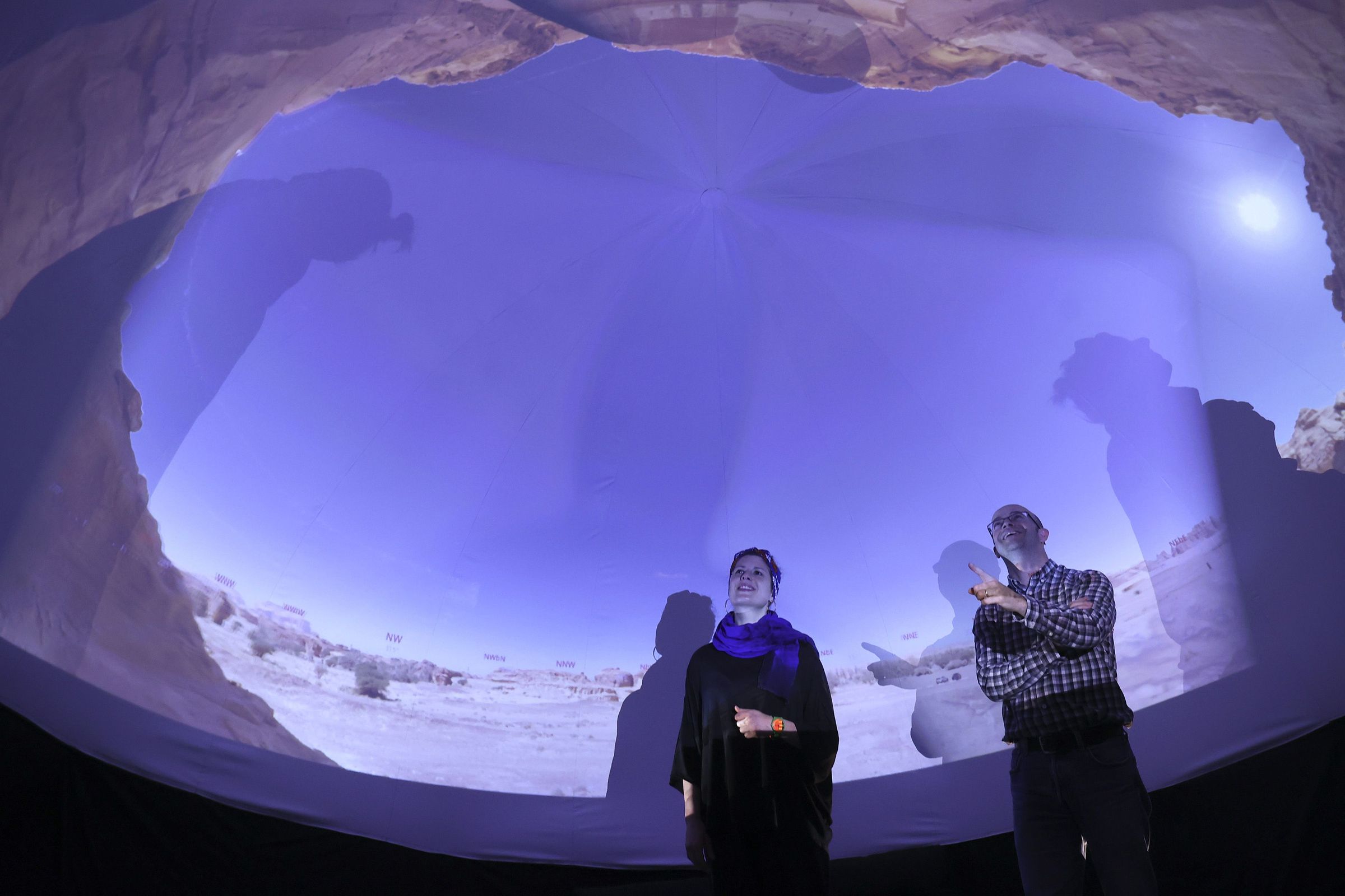 O Instituto das Ciencias do Patrimonio recrea como era o ceo en calquera momento da historia. 01/04/2025