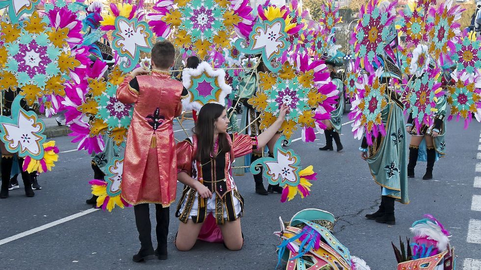 Desfile de Carnaval en Pontevedra
