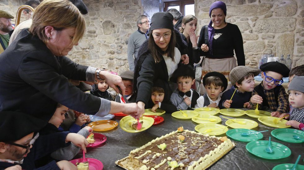 Anxo Lorenzo participou na festa