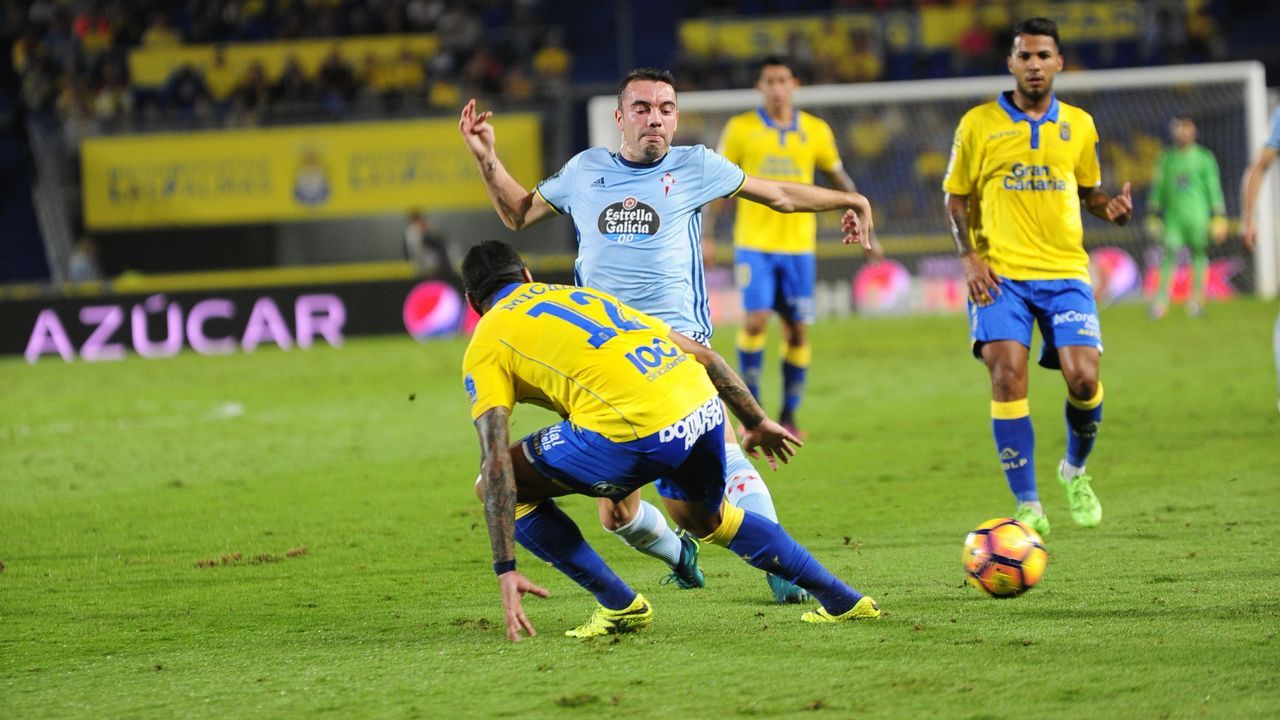 205 - Las Palmas-Celta (3-3) de Primera el 30 e octubre del 2016