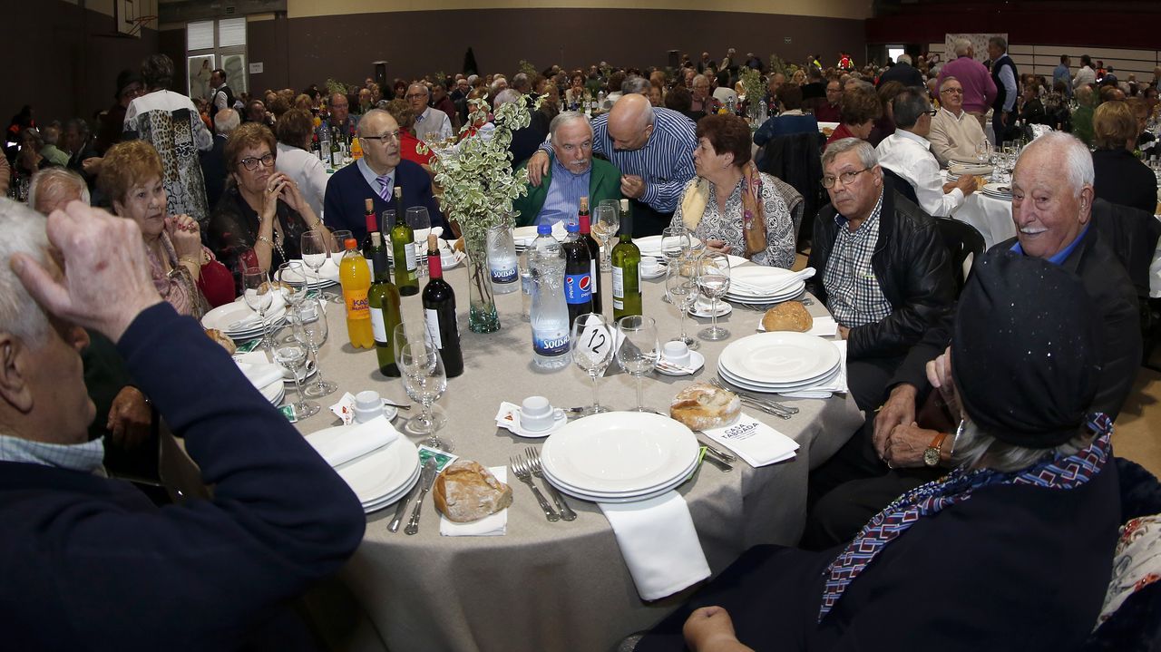 Comida de los mayores en la Fieiteira 2019
