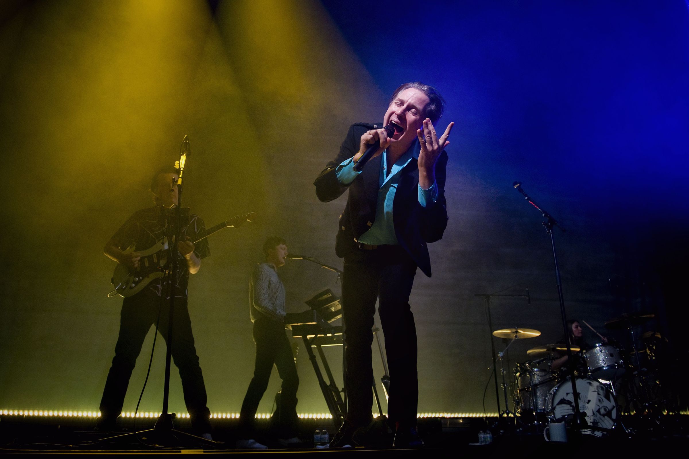 Concerto da banda Franz Ferdinand na sala Pelcano da Corua. 15/02/2025