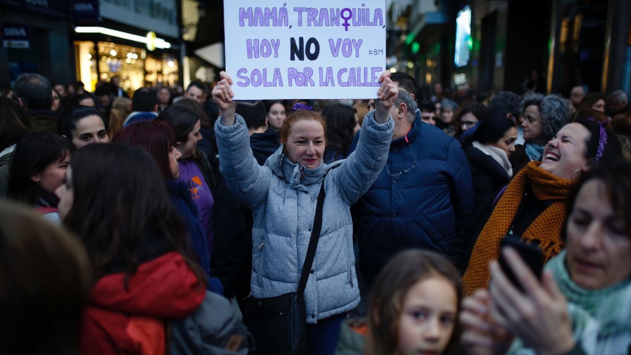 Manifestación central de A Coruña