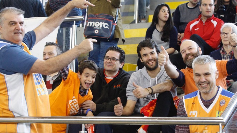 Afición del Basquet Coruña-Melilla, segundo partido de los play off por el ascenso a la Liga ACB