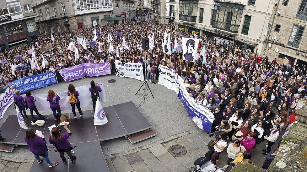 Concentración del 8M. Día de la Mujer