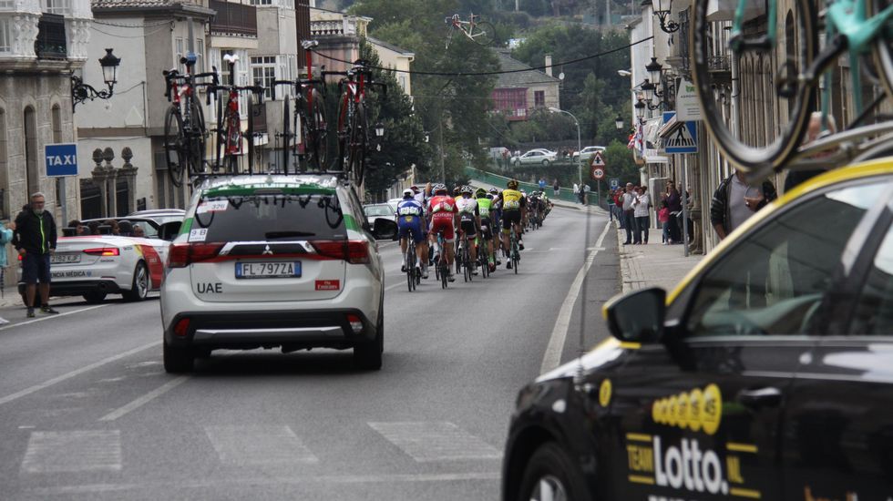 La Vuelta a su paso por A Pobra de Trives