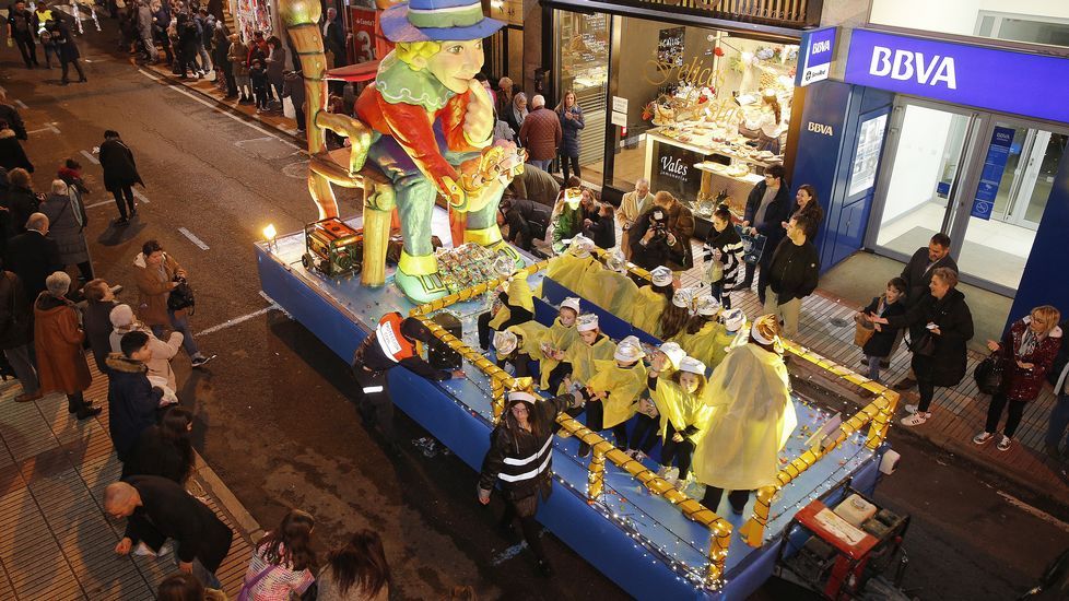 Cabalgata de los Reyes Magos en A Coruña
