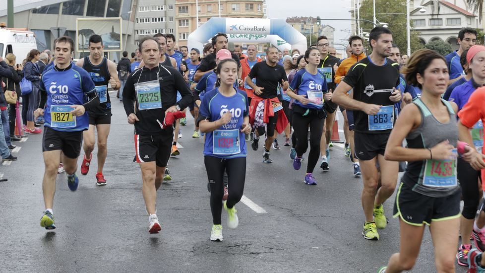 Carrera Coruña 10. 11 de octubre del 2015