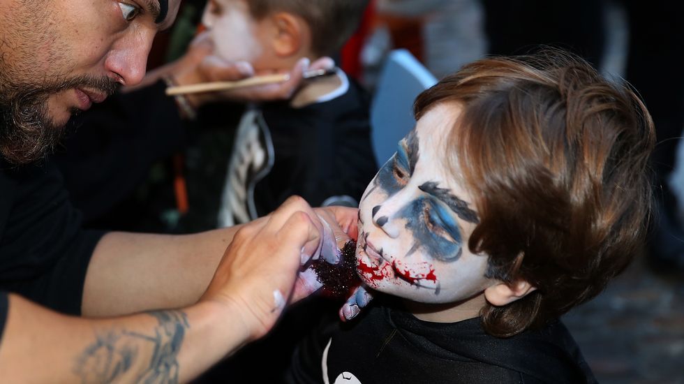Ourense celebra el Samaín en la praza Maior