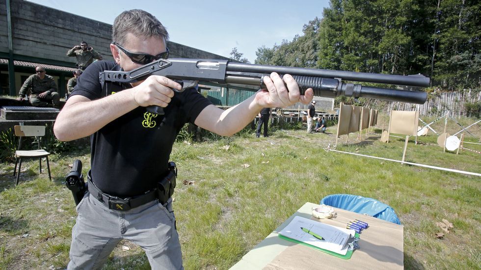 Torneo de tiro entre Guardia Civil, Policía y Brilat