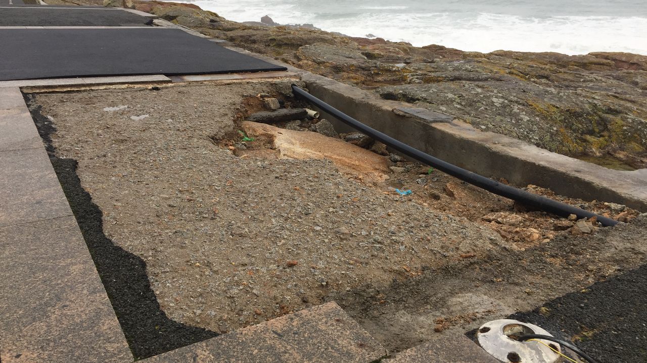 EFECTOS DE TEMPORAL EN A CORUÑA