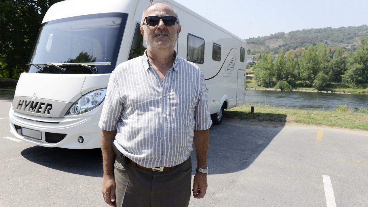 Juan Antonio Ocón Villalón, presidente de la asociación Afilador de autocaravanistas