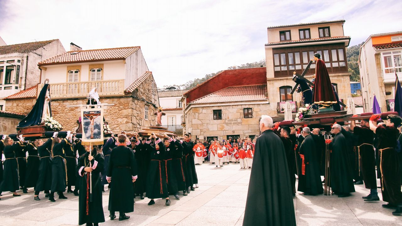 Viernes Santo en la comarca del Barbanza 2019