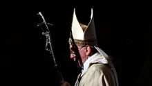 El papa Francisco, durante la misa de Epifan�a, en el 2014.