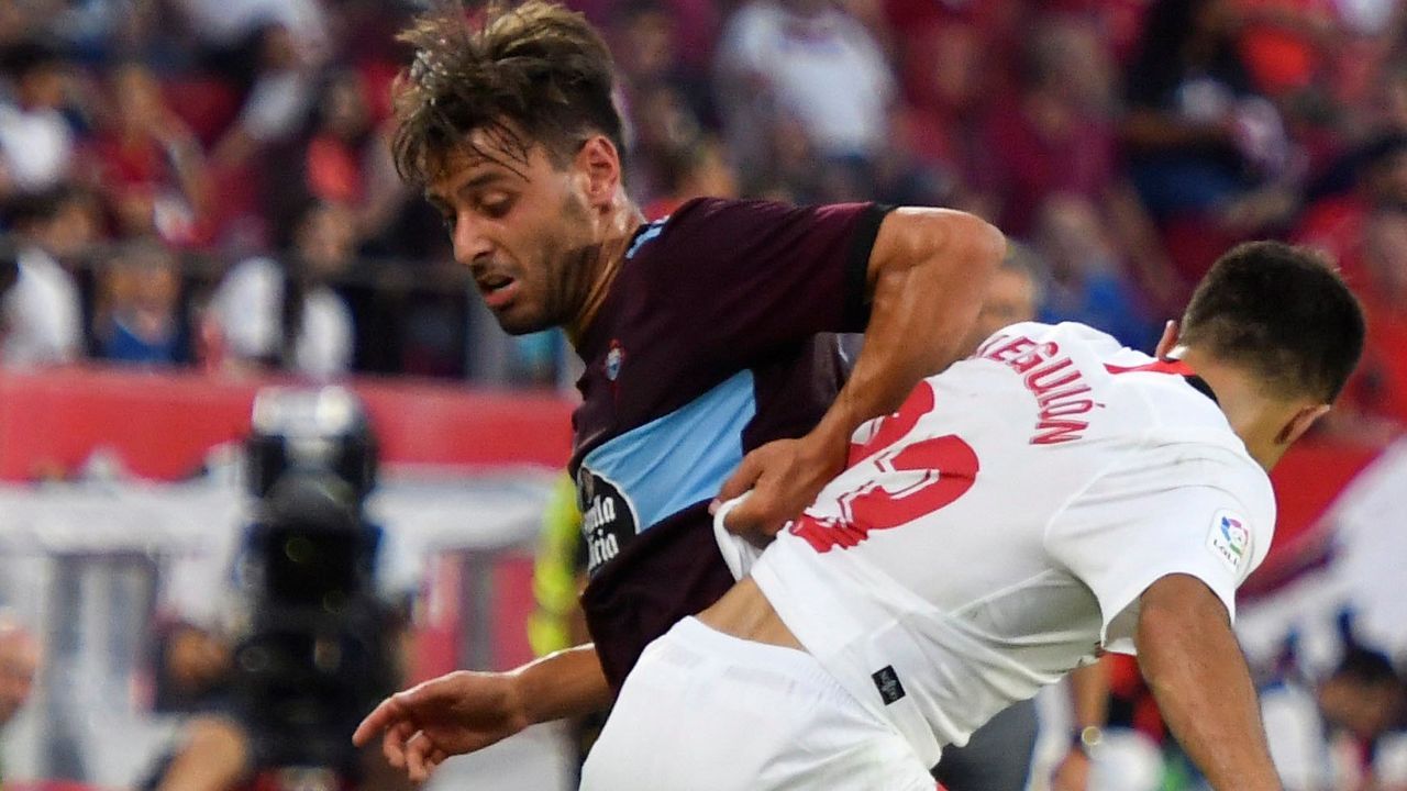Sevilla-Celta en el Sánchez Pizjuán el 30 de agosto del 2019, tercer jornada (1/19)