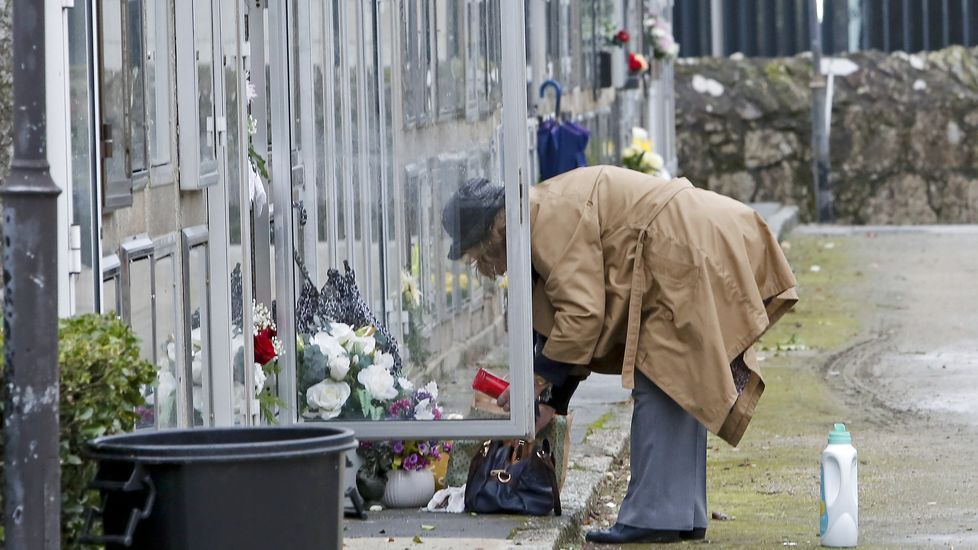 Día de Difuntos en el cementerio de San Mauro