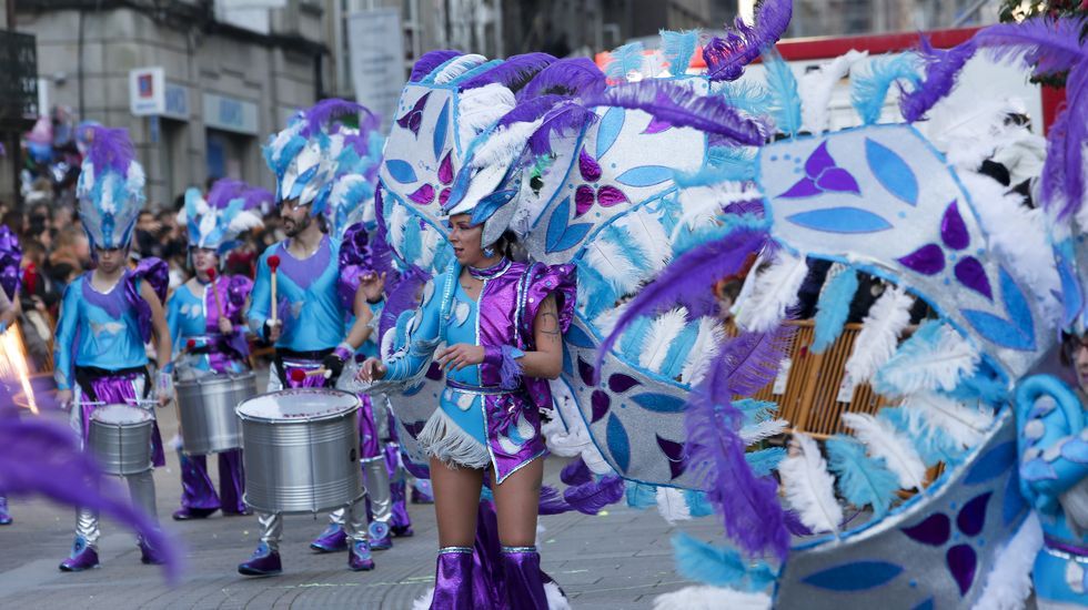 Desfile de Carnaval en Pontevedra