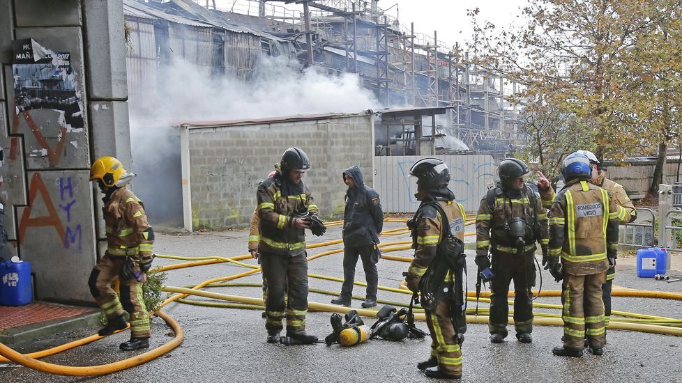 Incendio en el astillero de Placeres
