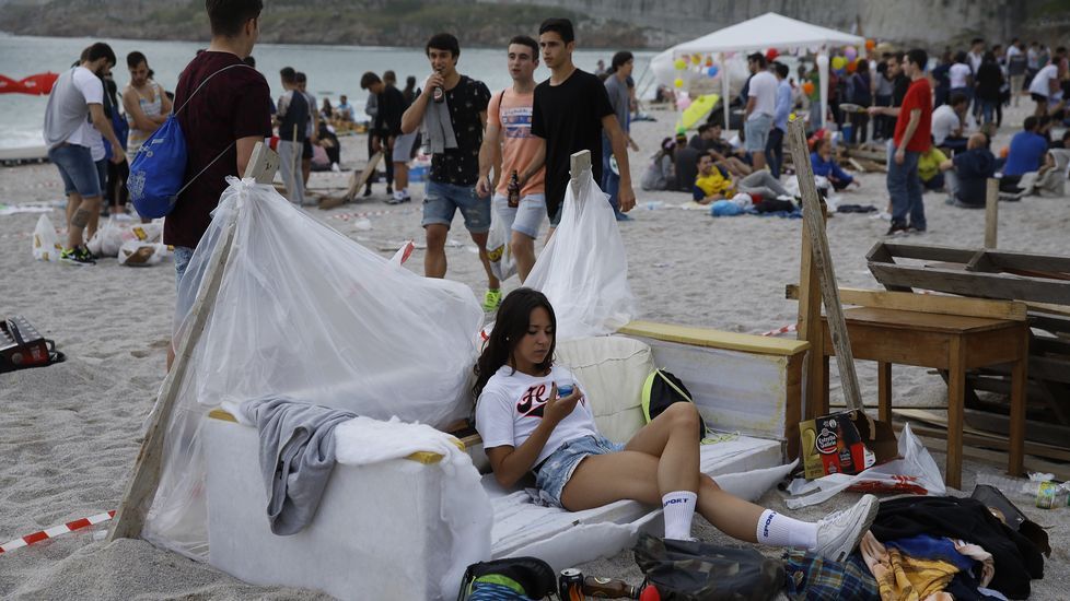 AMBIENTE DE SAN JUAN EN A CORUÑA