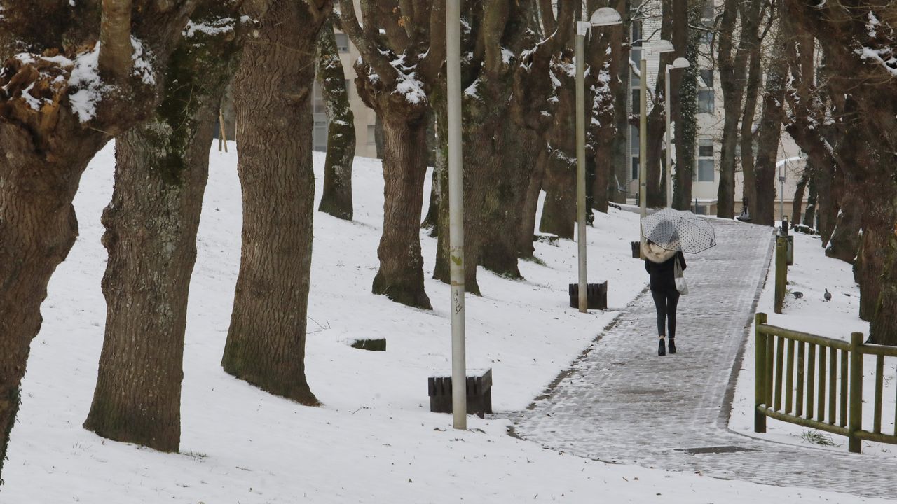 Nieve en Lugo