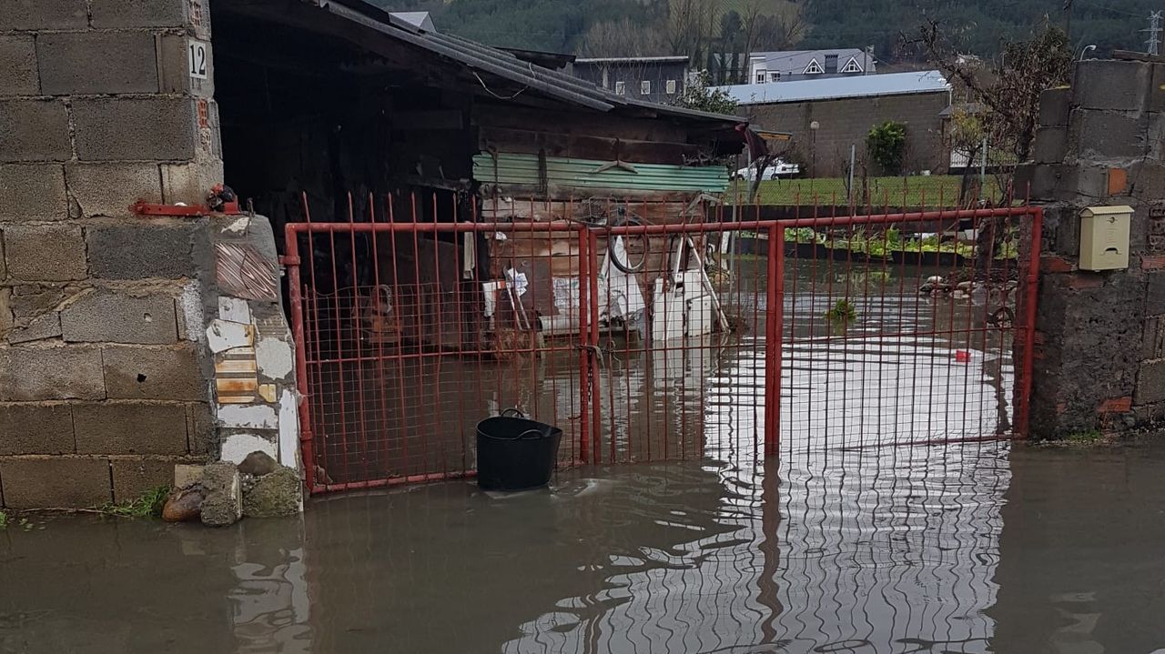 Inundaciones en O Barco de Valdeorras