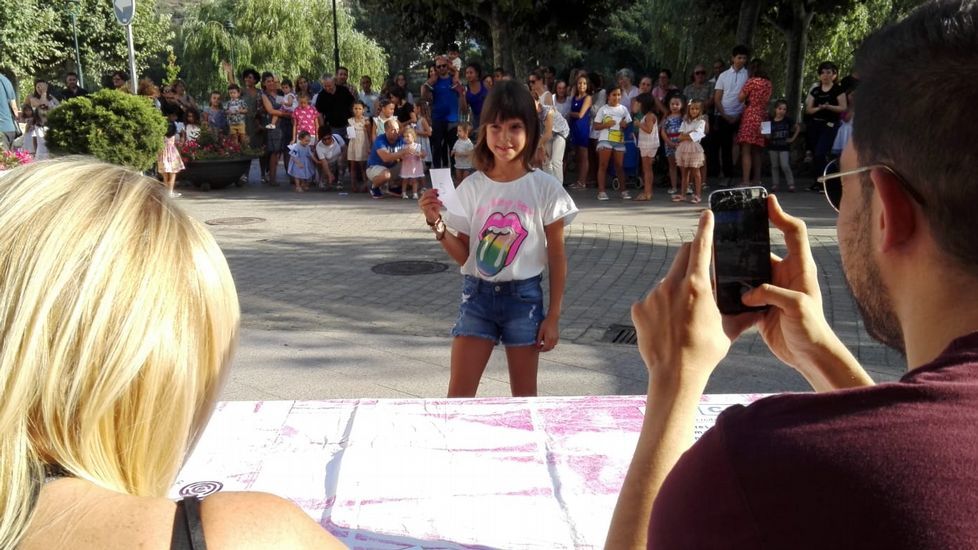 Cerca de 50 niños participaron en las pruebas para desfilar para el CCA de O Barco