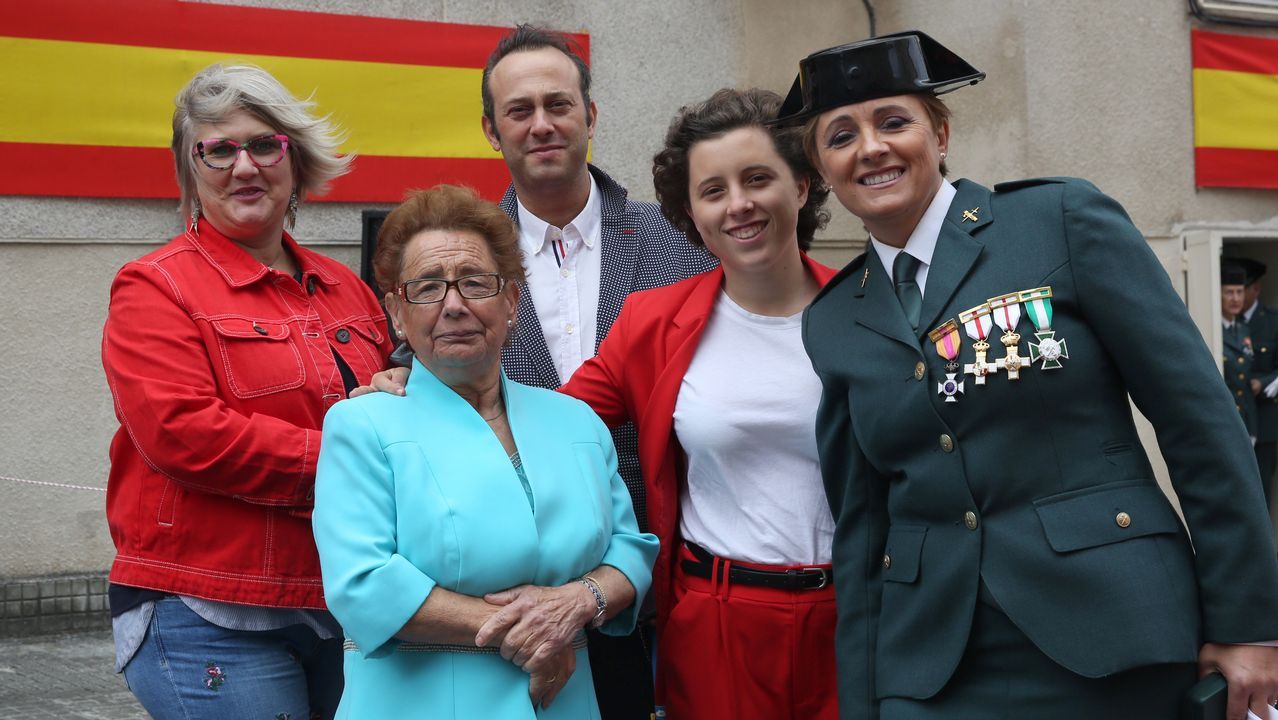 ACTO INSTITUCIONAL CASTRENSE DEL DÍA DEL PILAR.Los guardias civiles celebraron el día de su patrona en la Comandancia. El instituto celebra este año los treinta de entrada de la mujer en el cuerpo de seguridad
