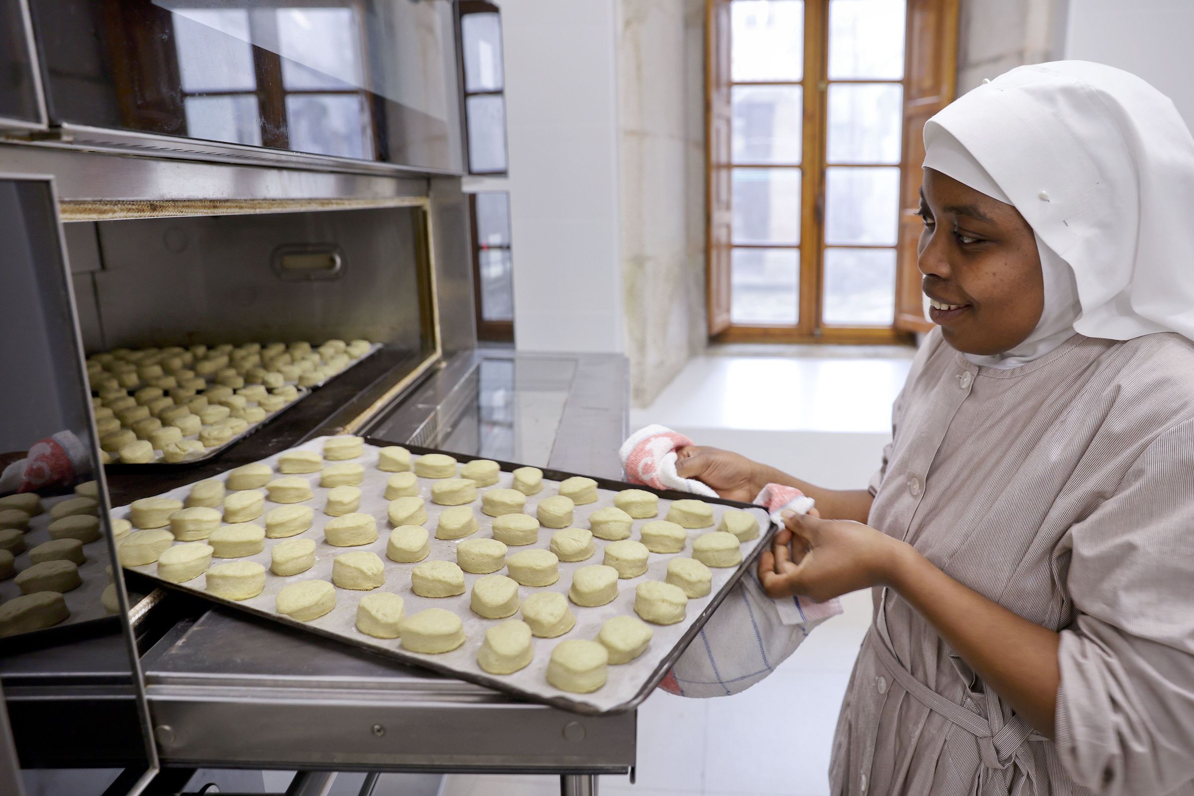 Los nevaditos, al igual que el resto de dulces, ya se pueden comprar a trav�s de la p�gina web�https://clarisasdesantabarbara.es