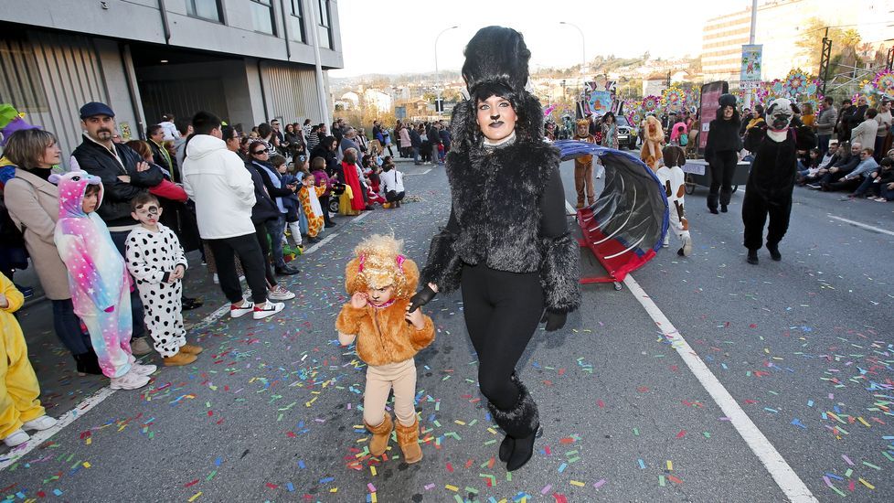Desfile de Carnaval en Pontevedra