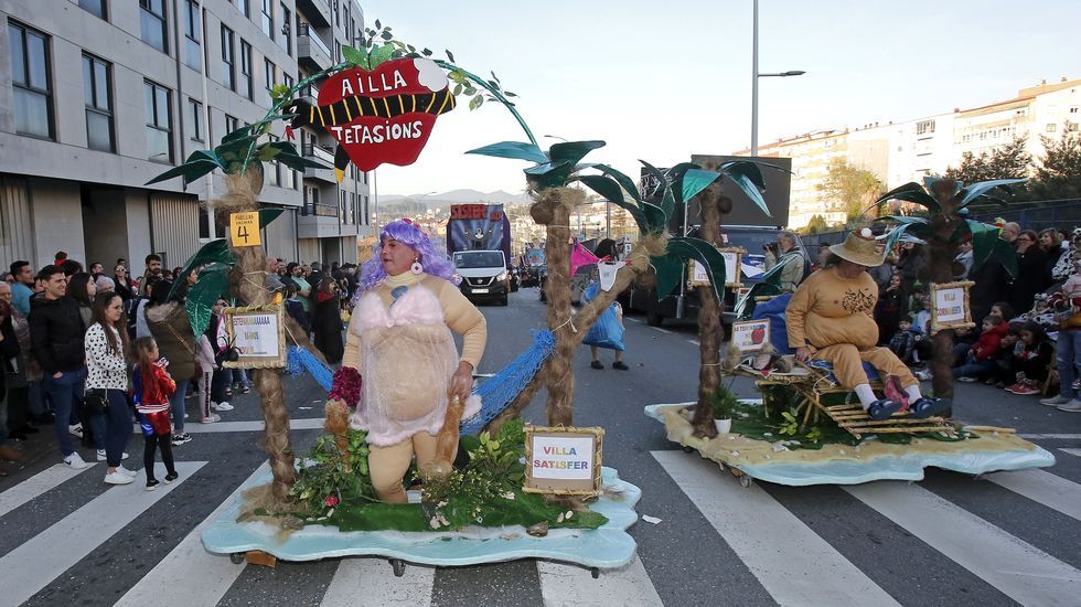 Desfile de Carnaval en Pontevedra