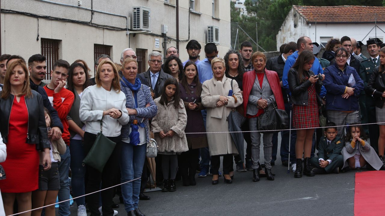 ACTO INSTITUCIONAL CASTRENSE DEL DÍA DEL PILAR EN OURENSE.Numeroso público asistió al acto